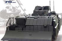 Cực kỳ độc đáo xe bọc thép cứu kéo T-16 Armata